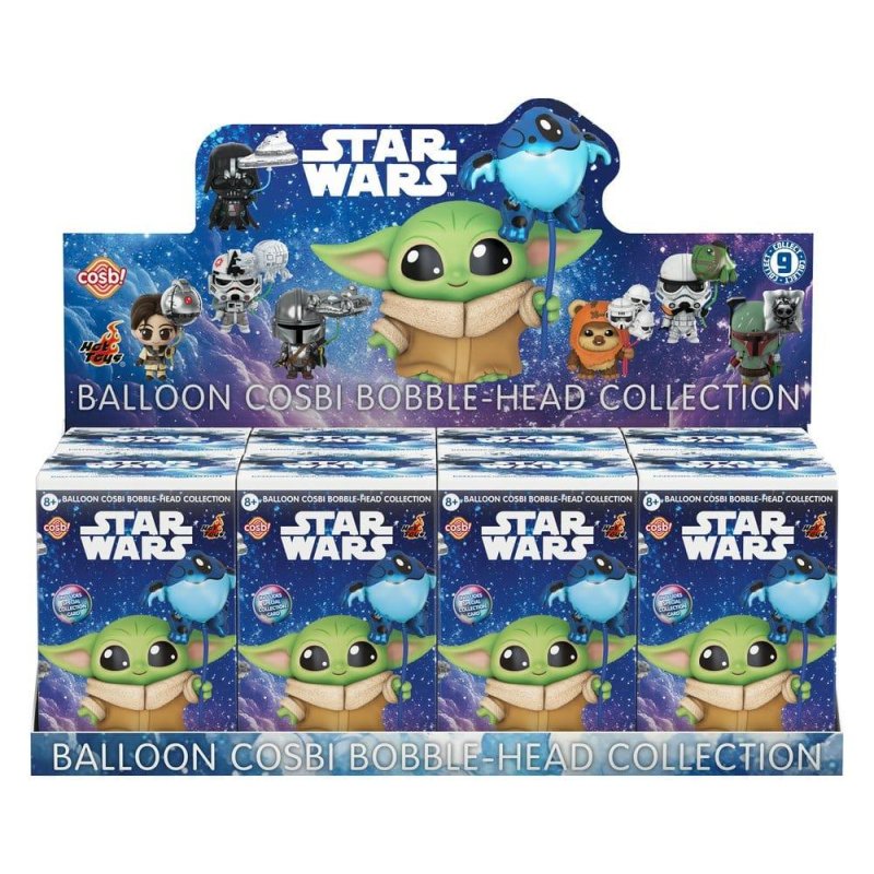 STAR WARS - Balloon Cosbi - Assort 8 Figurines BLIND BOX
