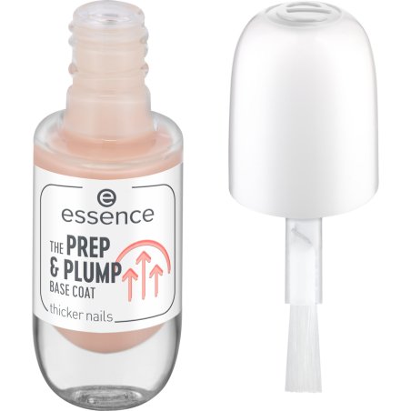 Essence THE PREP & PLUMP BASE COAT vernis à ongles de base 8 ml Neutre