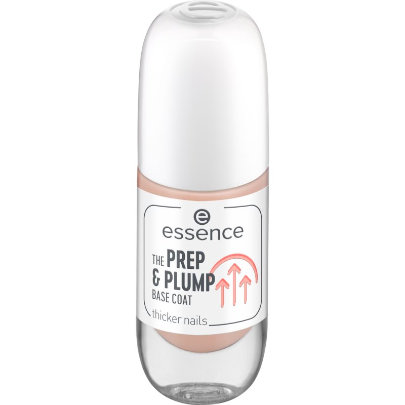 Essence THE PREP & PLUMP BASE COAT vernis à ongles de base 8 ml Neutre