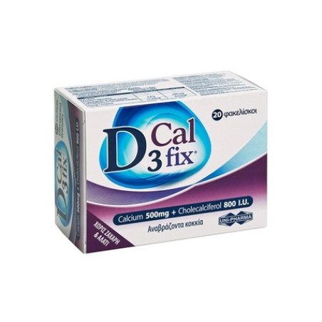 Unipharma D3 Fix Calcium 20 Sachets