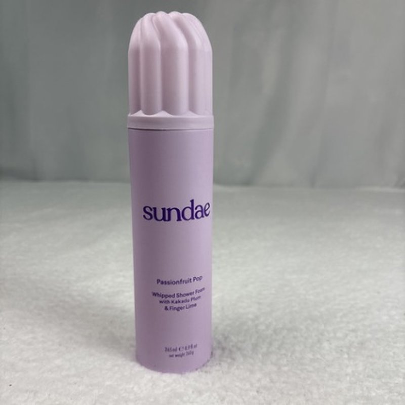 New Sundae Passion Fruit Pop Whipped Shower Foam with Kakadu Plum