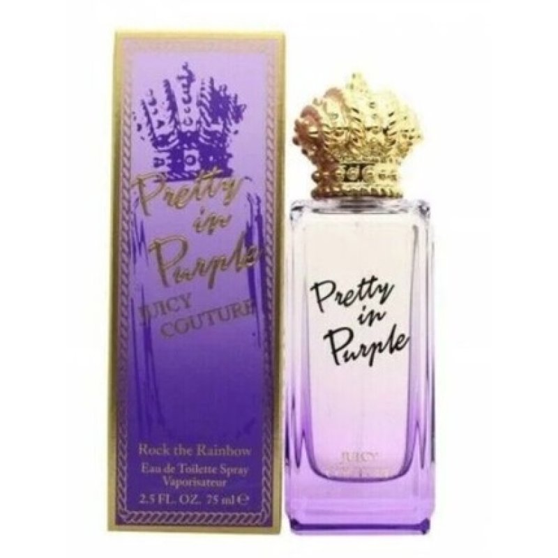 Juicy Couture Pretty in Purple 75ml EDT Spray Vials New Boxed - Not Sealed