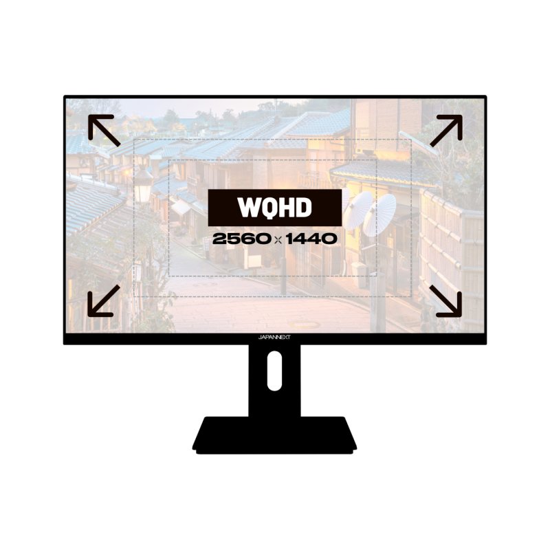 JAPANNEXT JN-27IPS4FLWQHDR-HSP - Ecran LED 27 - WQHD(2560x1440) à 60Hz - IPS