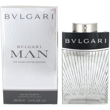 Bulgari Man Eau De Toilette Vapo Silver 100ml