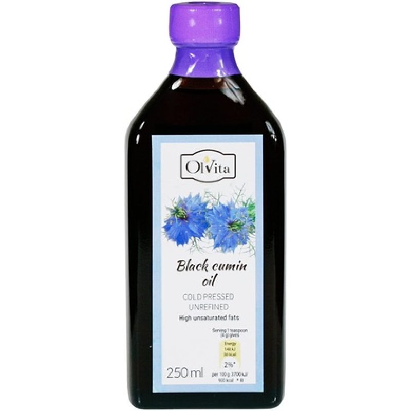 Ol'Vita Cold Pressed Unfiltered Black Cumin Oil 250ml