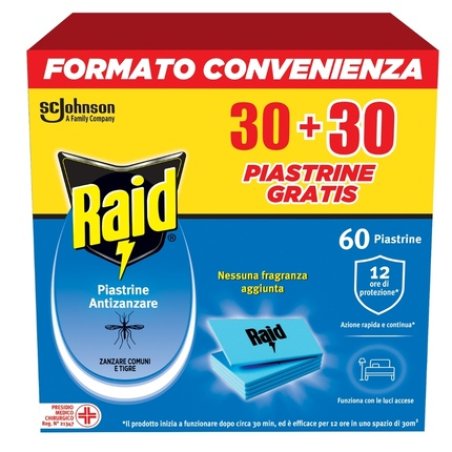 Raid Mosquito Repellent Tablets For 30 Nights Pack Of 2