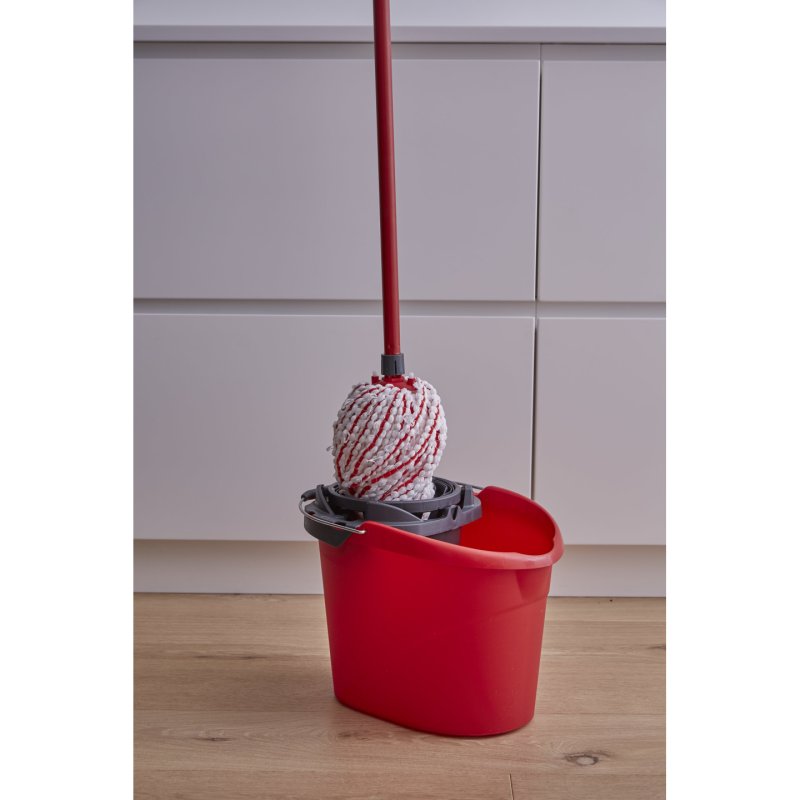 Vileda SuperMocio Microfibre & Power Mop Head Multicoloured 7x14x40 cm