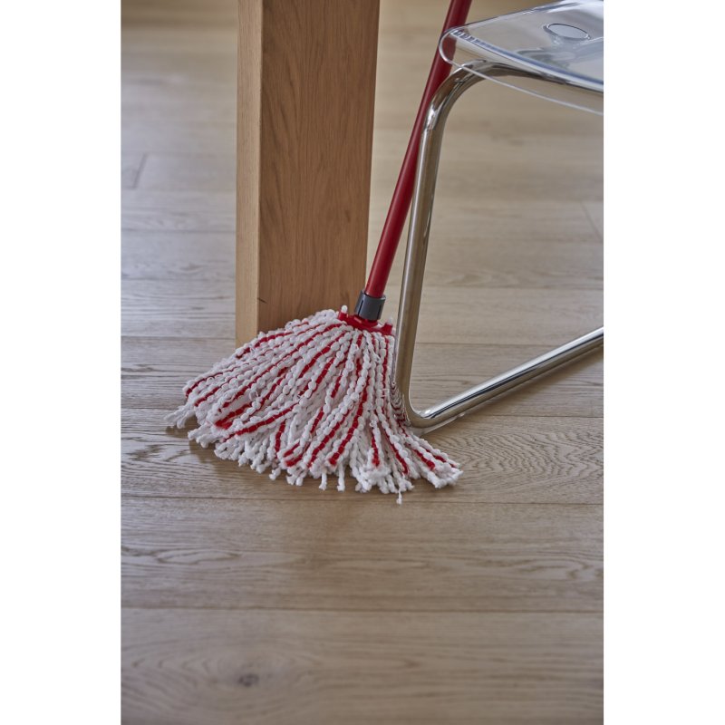 Vileda SuperMocio Microfibre&Power Mop head Red, White