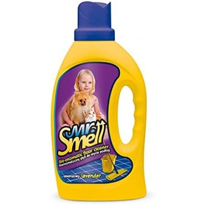 Mr Smell Detergent Floors Bio Enzyme. For Home Where Animals Live.Removed