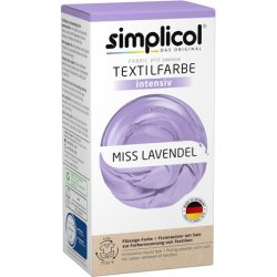 Simplicol Miss Lavender Intensive Textile Dye Easy Washing Machine All-in-1 Complete Pack
