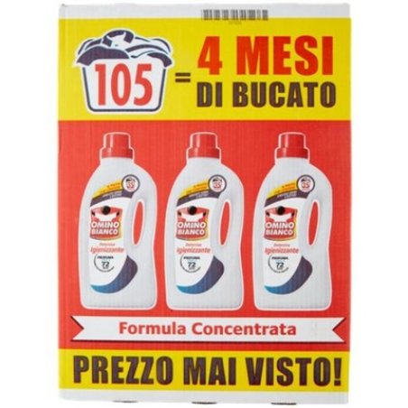 Omino Bianco Washing Machine Sanitizer 3 X 35 Washes