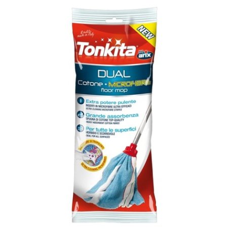Tonkita Dual Mop Replacement Mop