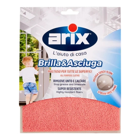 Arix Shine & Dry Cloth 29x36cm Perfect For Cleaning
