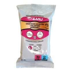 Vaco Emu Wipes For Shoes And Leather Goods 15 Pieces
