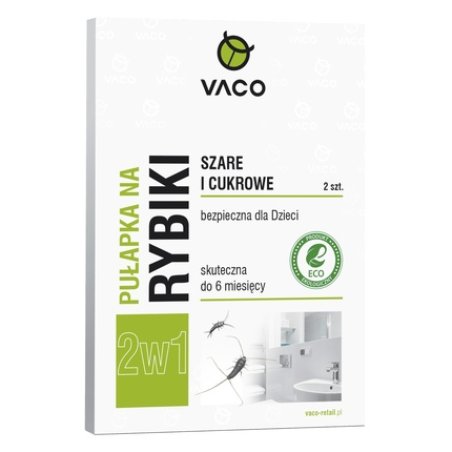Vaco Eco 2in1 Trap For Silverfish And Sugar Bugs 2 Pieces
