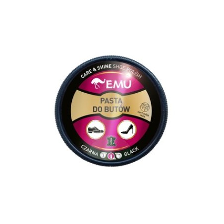 Vaco Emu Shoe Paste Black 50ml