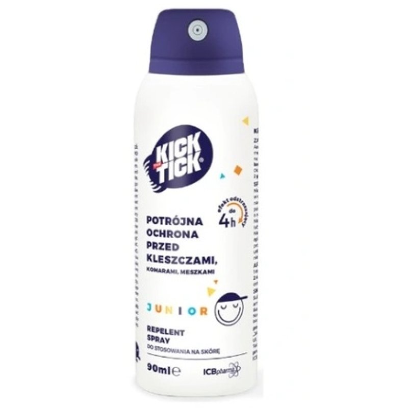 Kick The Kick Max Repellent Plus Spray For Mosquitoes Ticks And Midges 90 Ml
