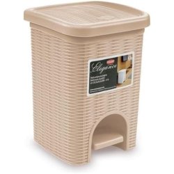 Stefanplast Elegance Mini Trash Can with Pedal 6L