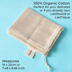 Lastobject Laundry Bag Organic Cotton Ecofriendly Sustainable Washing Bag