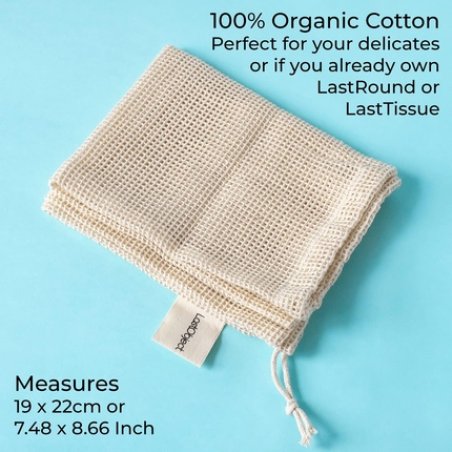 Lastobject Laundry Bag Organic Cotton Ecofriendly Sustainable Washing Bag
