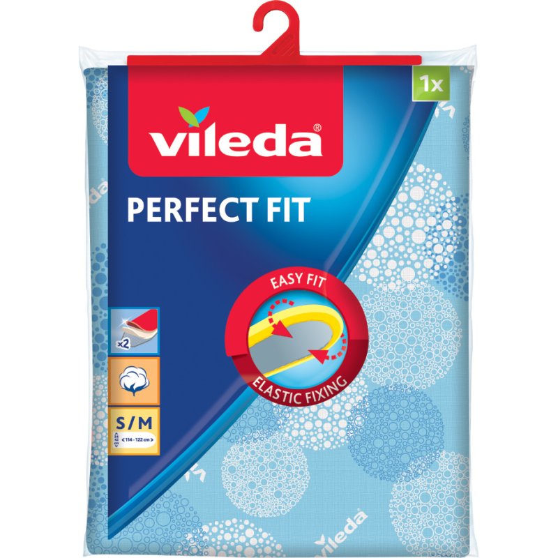 Vileda Perfect Fit Ironing Board Cover Blue
