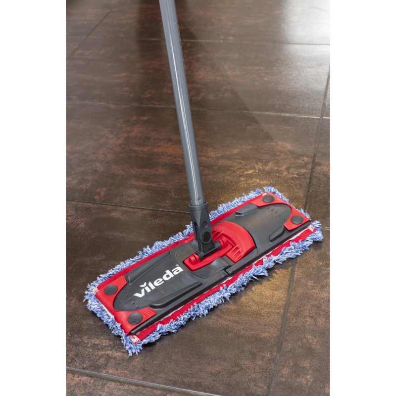 Vileda SuperMocio Revolution Sistema seau et système de lavage Réservoir unique Noir, Rouge, Blanc