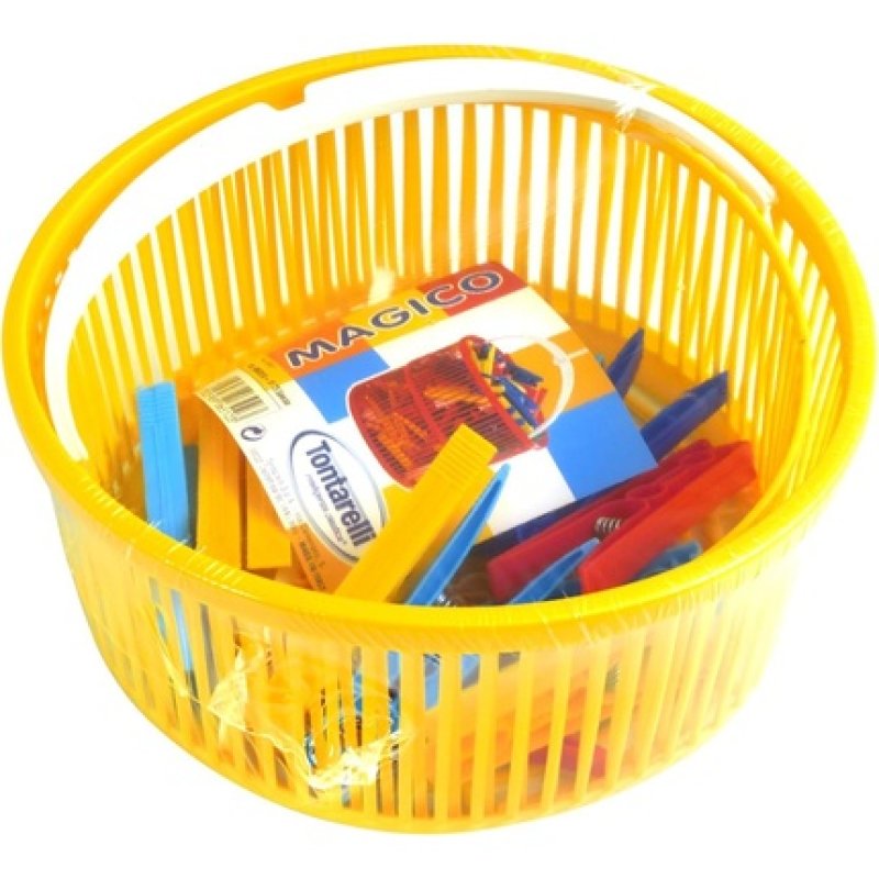 Tontarelli 15 Clothespin Basket