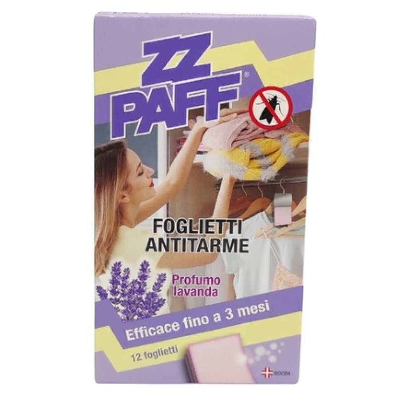 Zz Paff Antimoth Sheets X 12 Lavender