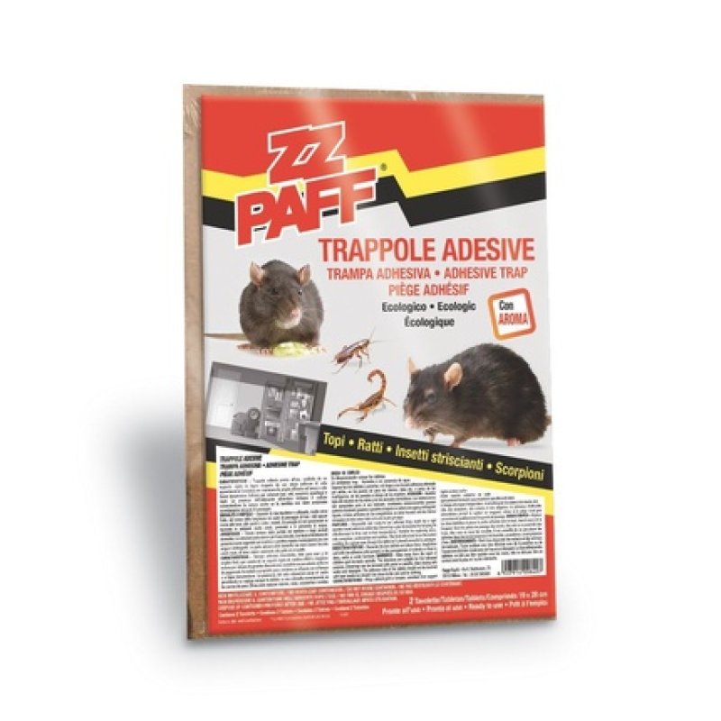 Zz Paff Adhesive Mouse Traps 2 Pieces