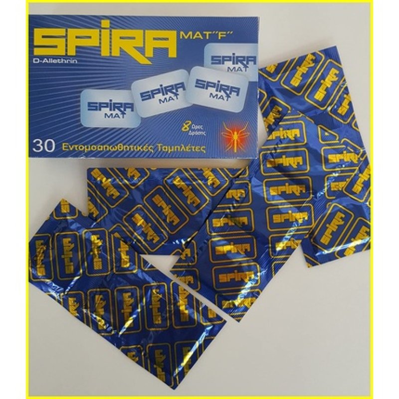 Spira 60 X-Fill Tablets For Electro Plug Mosquito Repellent Bug Killer