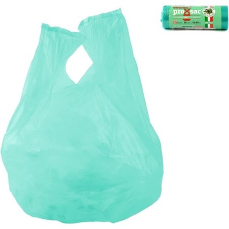 Virosac Roll Of 15 Scented Bags Of Pine, Nylon, Green, 52 X 0.1 X 65 Cm