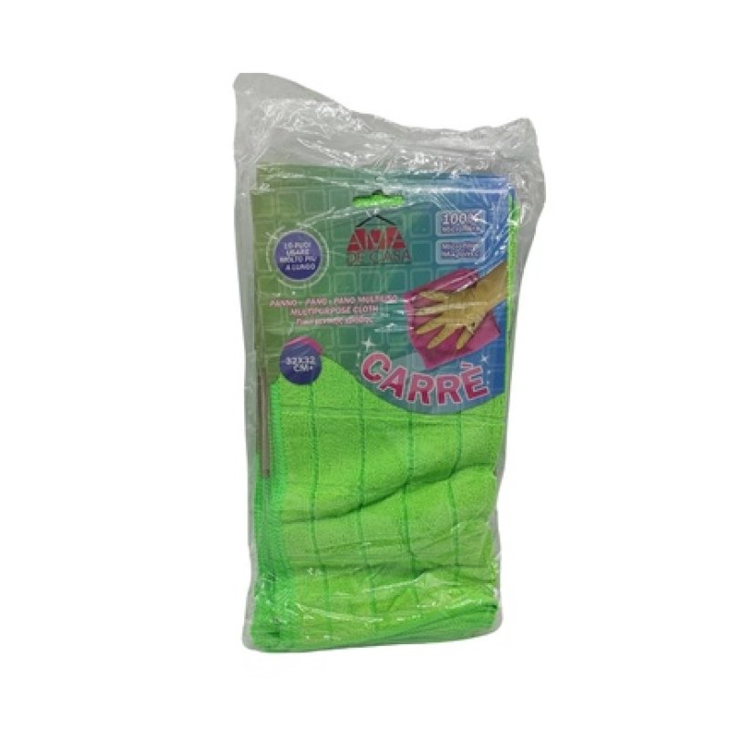 Ama De Casa Microfiber Cloth 32x32 Checkered 30 Gr