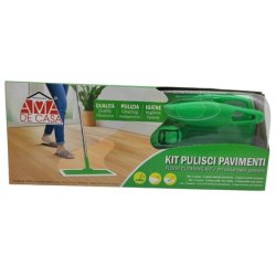 Ama De Casa Floor Kit With Replacement For 2 Cloths And Wet Replacement For 2 Cloths