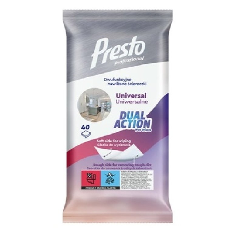 Presto Ultimate 40count Multipurpose Cleaning Cloths