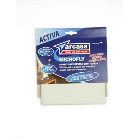 Arcasa Panno Microfibra Microfly Tuttofare Polyamide, Polyester, Polyuréthane Blanc 1 pièce(s)