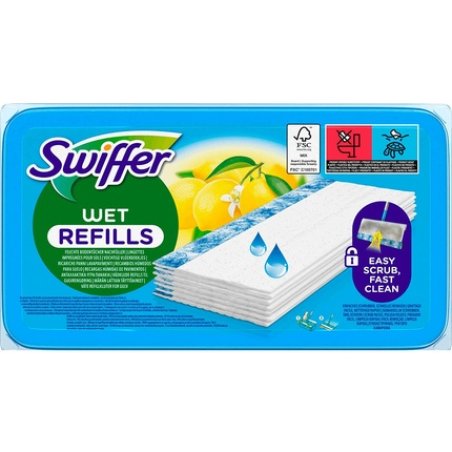 Swiffer Wet Mop Refill Pack Of 10 By Swiffer
