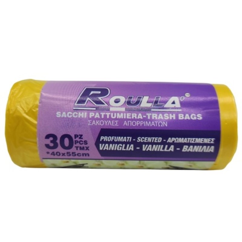Roull Scented Bags 40 X 55 Vanilla 30 Pieces
