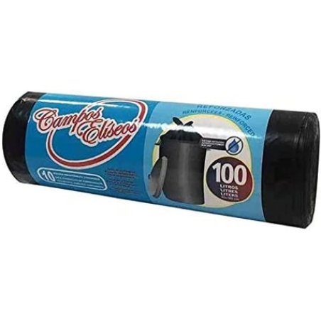Campos Eliseos Bin Liners Black 100l
