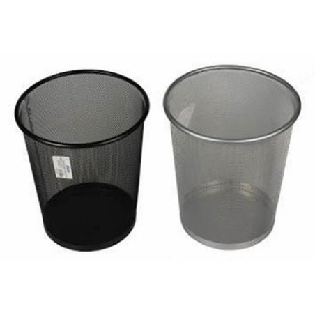 Round Metal Mesh Waste Paper Basket