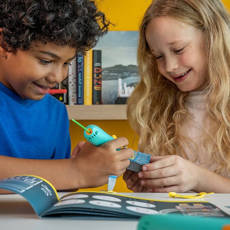 3Doodler Start Plus stylo 3D 0,77 mm Turquoise, Jaune