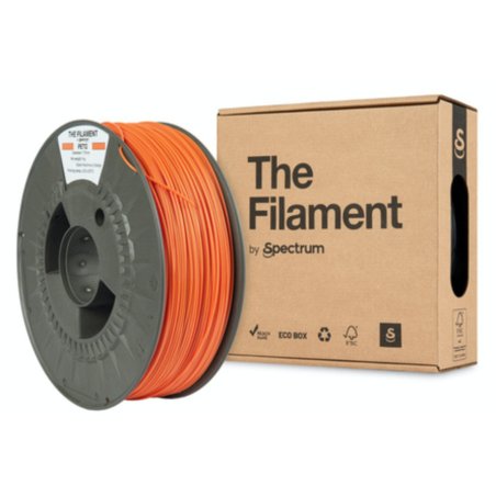The Filament · PETG · MACHINERY ORANGE · 1.75mm · 1kg