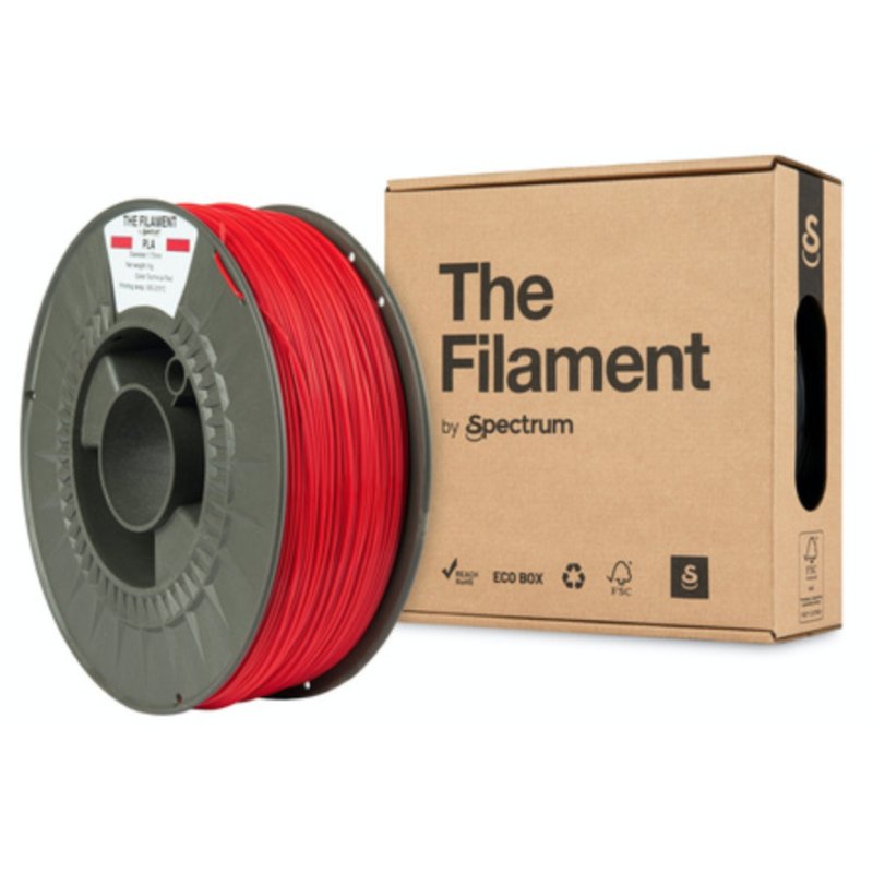 The Filament · PLA · TECHNICAL RED · 1.75mm · 1kg