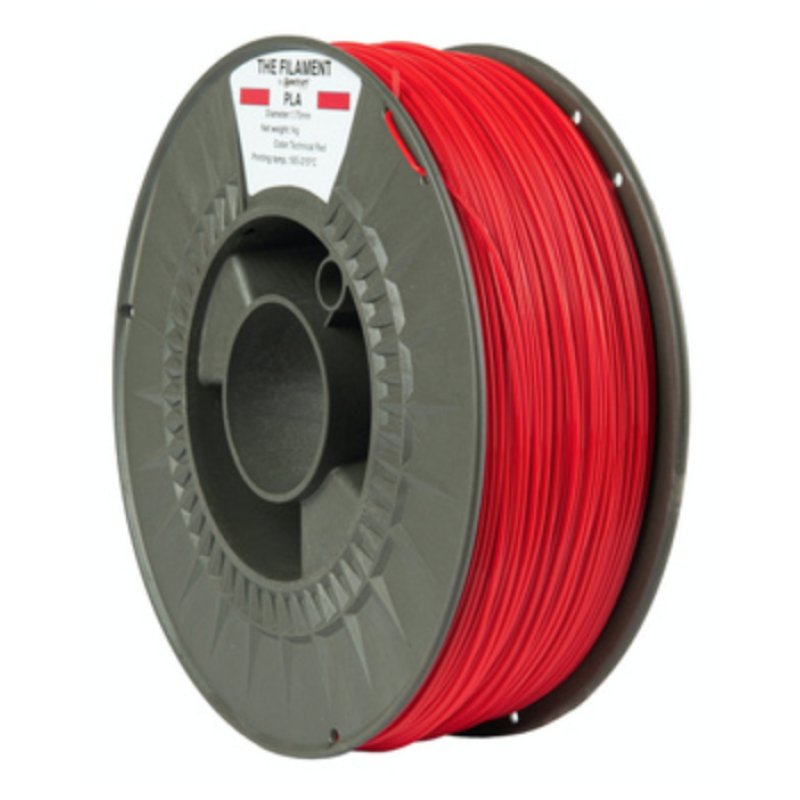 The Filament · PLA · TECHNICAL RED · 1.75mm · 1kg