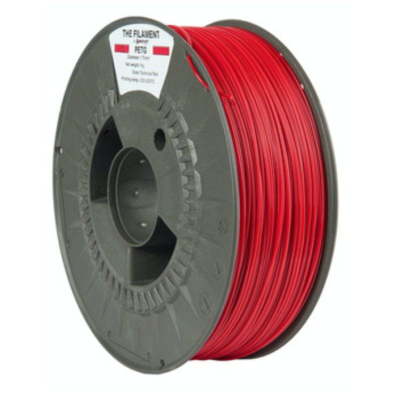 Spectrum Filaments TF-24020 matériel d'impression 3D PETg (polyéthylène téréphtalate glycolisé) Rouge 1 kg