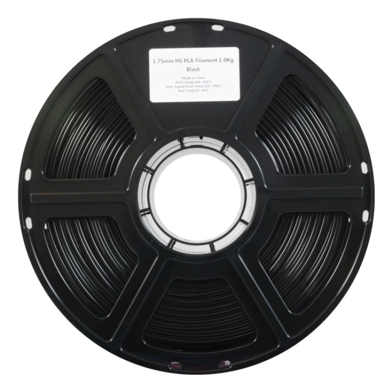 Flashforge FF0680 3D printing material Tough Polylactic acid (PLA) Black 1 kg