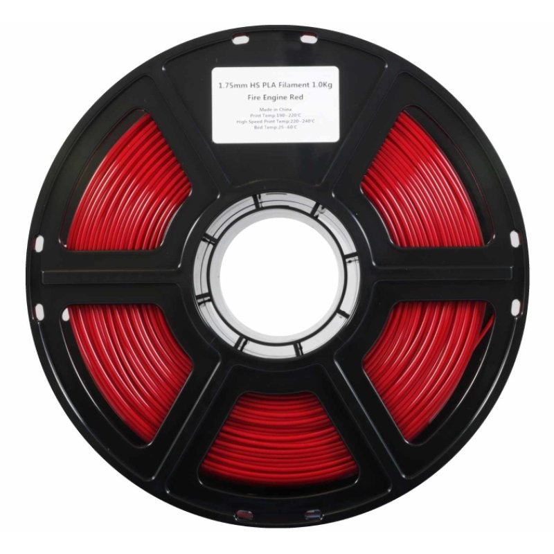 Flashforge FF0686 3D printing material Tough Polylactic acid (PLA) Red 1 kg