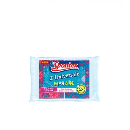 Spontex Estr Mosaik Nonstray 2und Household Consumables