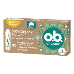 Ob Organic Cotton Normal 16 Pcs