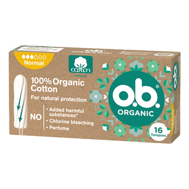 o.b. Organic Normal Tampon 16 pièce(s)