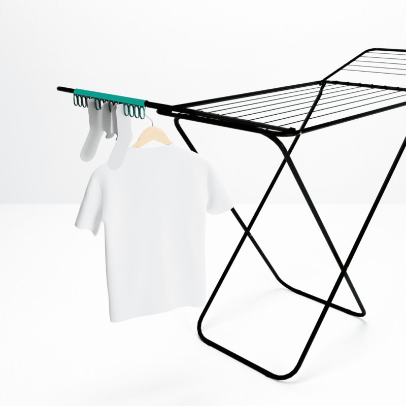 Colombo Opale 18M Clothes Airer with Storage Rack